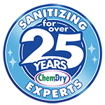 Sanitizing for over 25 years icon